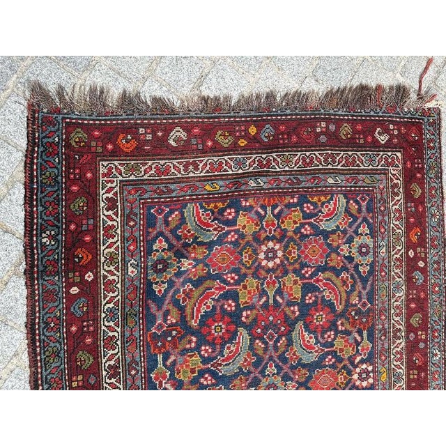 Antique Long Kurdish Runner Rug, 1800s For Sale - Image 15 of 18