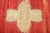 Zabihi Rug Collection Red Turkish Kars Rug Dated 1906 - 6'7" x 8'6" For Sale - Image 4 of 11