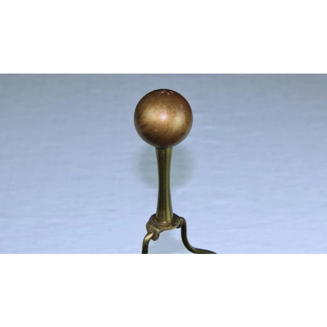 1960's Italian Gesso Painted Ribbed Urn Table Lamp For Sale - Image 10 of 13