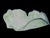 1990s Large Seaform Blue Green Ruffled Pilchuck Studio Hand Blown Art Glass Bowl For Sale - Image 5 of 13