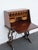 Wood Early 1900s Carved Writing Cabinet Secretary Desk 6680 For Sale - Image 7 of 18