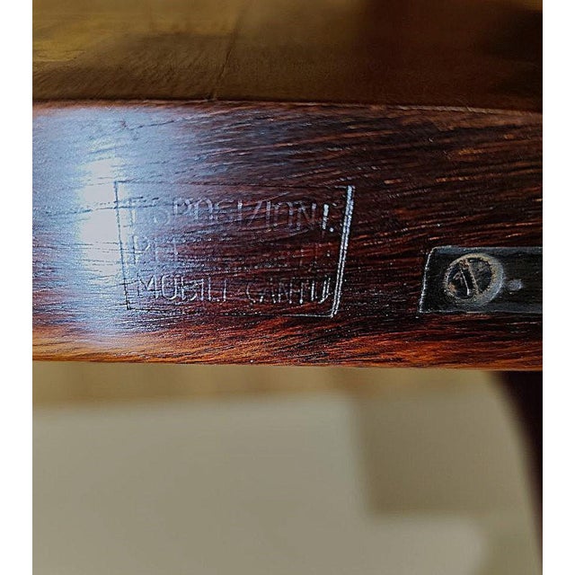 Brown Inlaid Palazzi dell'Arte Sideboard by Paolo Buffa for La Permanente Mobili Cantù, Italy, 1950s For Sale - Image 8 of 10