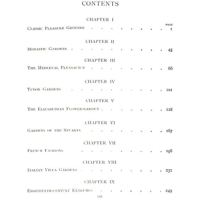 White "English Pleasure Gardens" 1925 Nichols, Rose Standish For Sale - Image 8 of 12