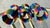 Late 20th-Century Vibrant & Chic Multi-Colored Woven Napkin Rings - Set of 8 For Sale - Image 10 of 18