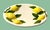Italian Italian Ceramic Embossed Lemon Platter For Sale - Image 3 of 11