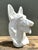 Vintage Cast Concrete German Shepherd Head For Sale - Image 11 of 12