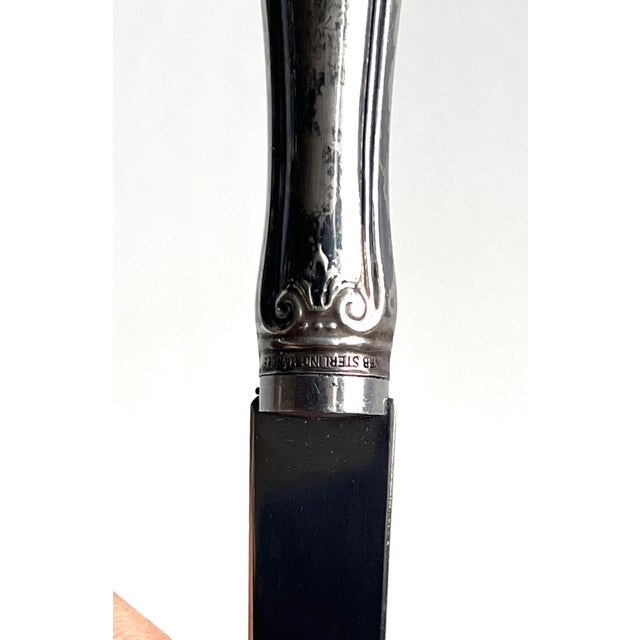 Mid 20th Century Vintage Sterling Silver Handled Letter Opener For Sale - Image 5 of 5