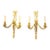 1930 French Bronze Sconces With 2 Lights - a Pair For Sale