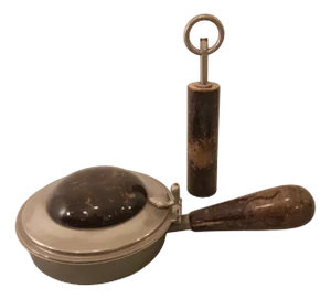 Silent Butler and Bottle Opener from Aldo Tura, 1960s, Set of 2