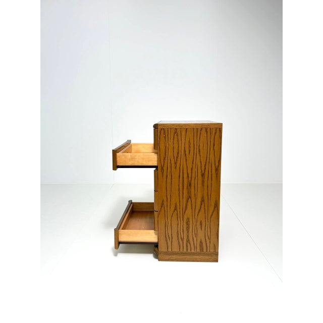 Rondo Chest of Drawers in Rustic Oak from IRO-Möbel For Sale - Image 4 of 17