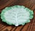 Fitz and Floyd Vintage Fitz & Floyd Porcelain Ironstone Cabbage Leaf Appetizer Plates- Set of 4 For Sale - Image 4 of 8