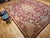 19th Century Handwoven Amritsar Rug, Handwoven Wool, Mughal Design, Burgundy & Tan, 12' X 14' For Sale In Chicago - Image 6 of 18
