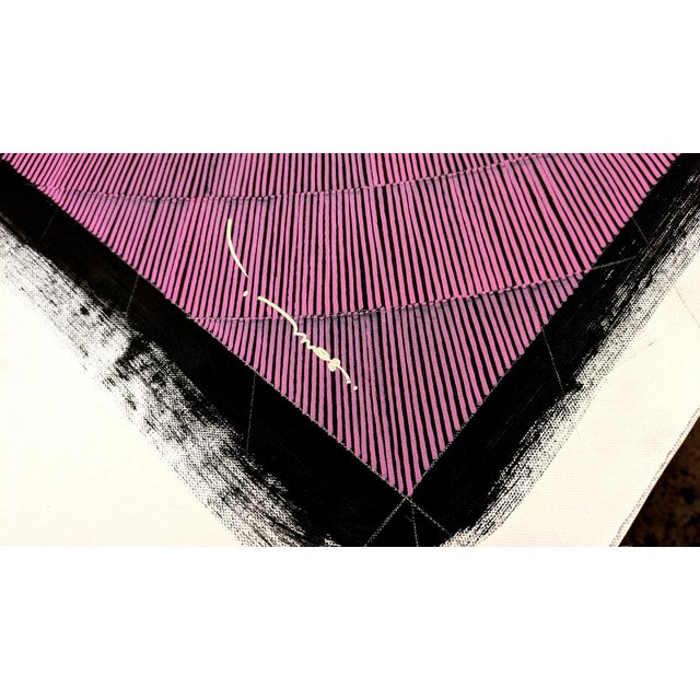 Tehos - Original Painting on Canvas - Abstraction Cl04 For Sale - Image 6 of 7