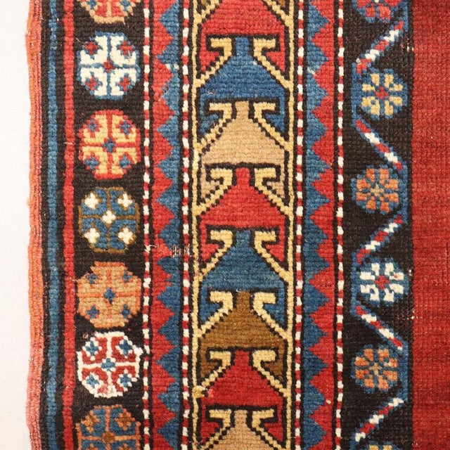 Red Kazak Rug in Wool For Sale - Image 8 of 10