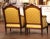 19th Century French Louis XVI Walnut Bergères With Carved Eagle Crest For Sale - Image 12 of 12