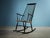 Black Ash Rocking Chair, 1950s For Sale - Image 8 of 8