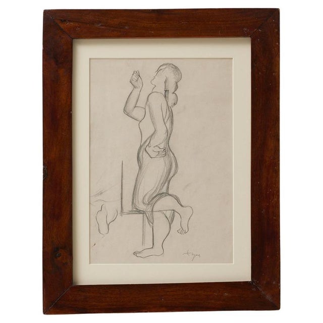 Togores for Kahnweilers Galerie Simon, Figure, 1923, Drawing on Paper, Framed For Sale - Image 17 of 17