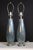 Mid 20th Century Mezza Murano Style Aqua Frost Lamps - a Pair For Sale In Miami - Image 6 of 14