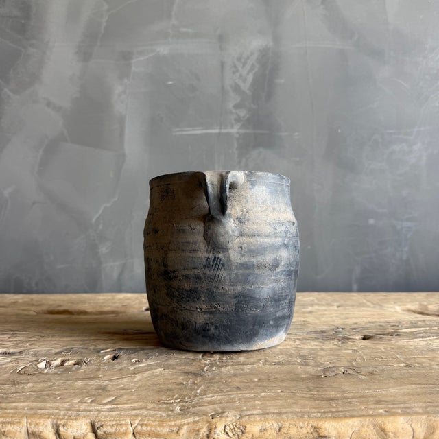 Ceramic Vintage Style Matte Oil Pottery #23b For Sale - Image 7 of 11