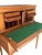 Federal Style Inlaid Mahogany Ladies Tambour Writing Desk & Secretary. For Sale - Image 9 of 12