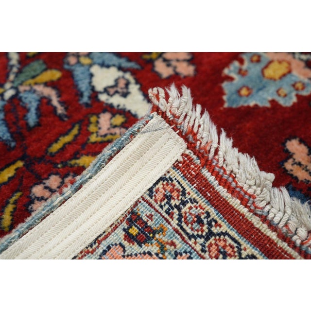 Late 19th Century Antique Bidjar Rug 4'9'' X 7'2'' For Sale - Image 9 of 9