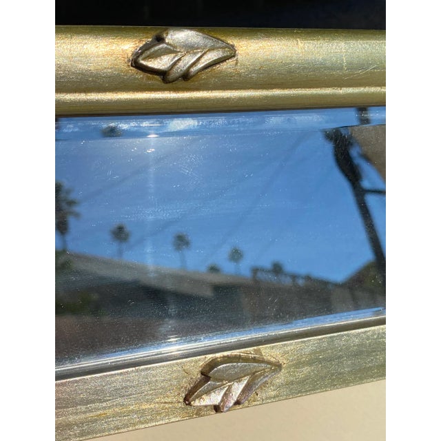 Beveled Mirrored Inset Picture Frames - Set of 2 For Sale - Image 12 of 13