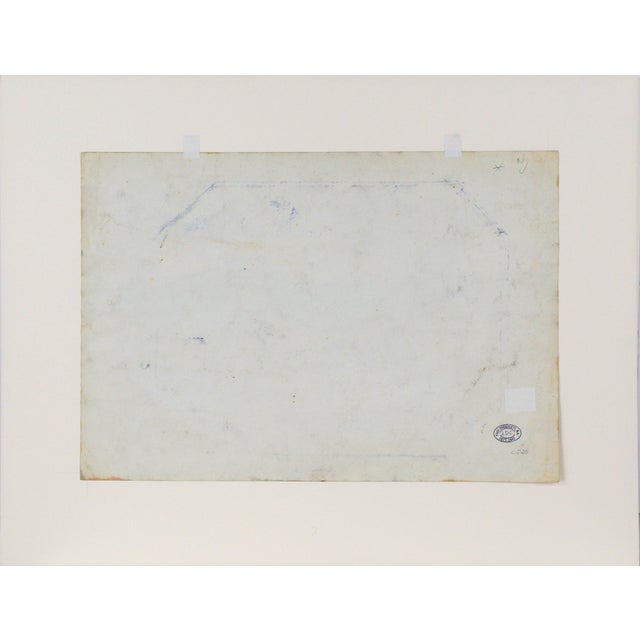 Rocky California Seascape in Watercolor on Paper by Paul Dougherty For Sale - Image 9 of 11