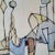 2020s "Chaque Minute" Linear, Geometric, Modern Abstract Expressionist, Contemporary Original Oil Painting by Lynn Christian For Sale - Image 5 of 7