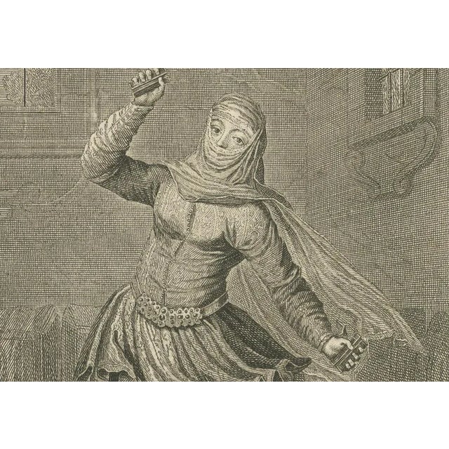 Ottoman Rituals and Dancers – Rare 1734 Engraving of Turkish Love, Ceremony, and Dance This finely executed copperplate...