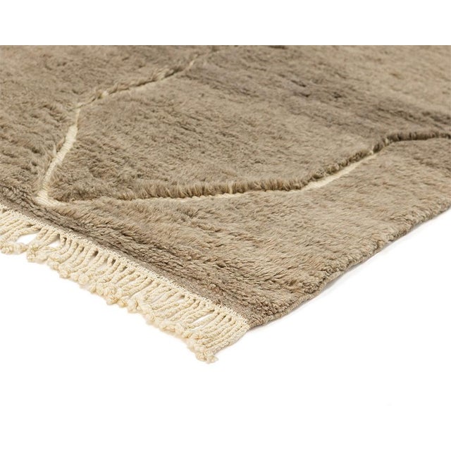 Hand-Knotted Wool Premium Rug by Azele Studio For Sale - Image 4 of 11