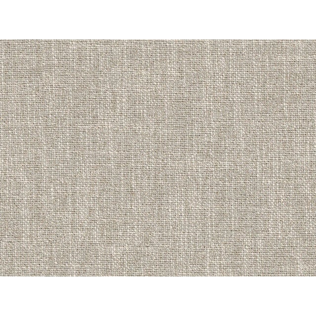 Contemporary Greta Chair, Flax Linen Swatch For Sale - Image 3 of 3
