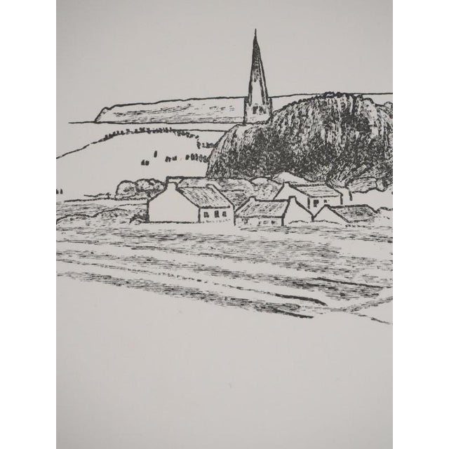 Mathurin Meheut, Seaside Village, 1937, Engraving For Sale - Image 3 of 8