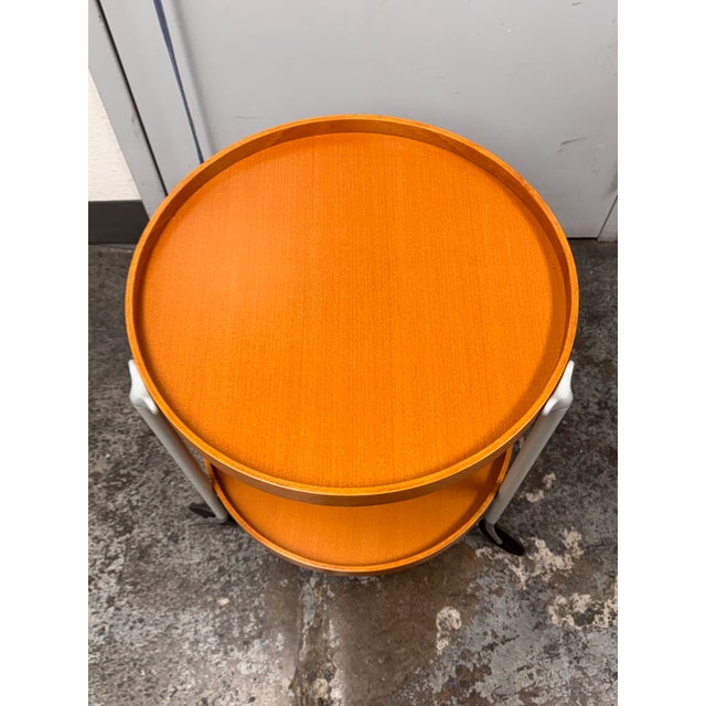 Pascal Mourgue for Ligne Roset Pearwood Bar Trolley For Sale In San Francisco - Image 6 of 12