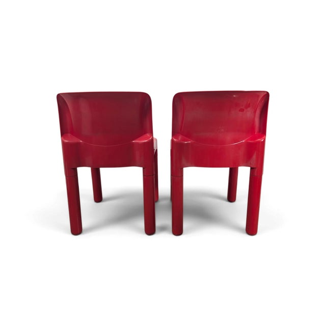 Chairs by Carlo Bartoli for for Kartell, Italy, 1970s, Set of 2 For Sale - Image 3 of 10
