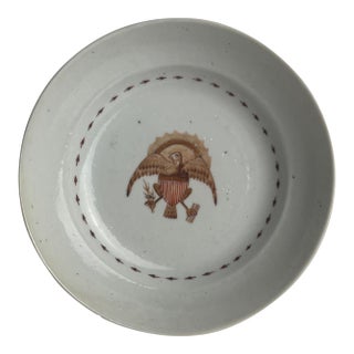 18th / Early 19th Century Chinese Export Eagle Saucer For Sale