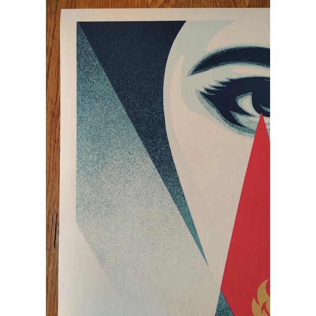 Shepard Fairey (Obey), Tear Flame, Screenprint For Sale - Image 7 of 8