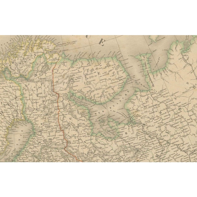 Maps of Europe by Andriveau-Goujon, 1849, Set of 2 For Sale - Image 4 of 5
