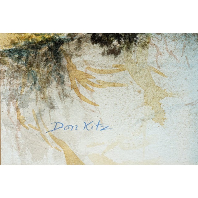 Impressionist Falling Water Stream - Don Kitz For Sale - Image 3 of 4