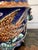 Antique Majolica Bird Planter Cache Pot Jardinière Cobalt Blue Wasmuël C1890 For Sale - Image 14 of 18