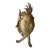 S. Lascoux Brass Finish Large Fish Wall Sculpture Mid-Century Vintage For Sale