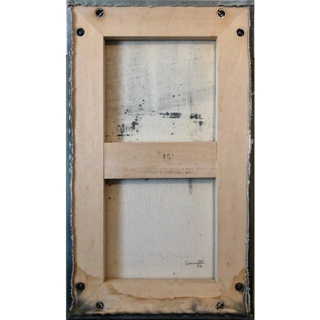 1994 Claude Vermette Canadian Modernist Abstract Expressionist Painting For Sale - Image 10 of 11