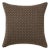 Trellis Brown Woven Pillow Cover, 22x22 Pillow For Sale