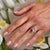 Red Natural Ruby Diamond Ring 6.5 14k W Gold 2.32 TCW Certified For Sale - Image 8 of 18