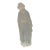 Vintage Frosted Glass Nativity Wiseman Figurine in the Style of Lalique For Sale