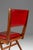 Italian Mid-Century Modern Angular Patinaed Accent Chair in Walnut & Vinyl After Carlo De Carli, Usa, Circa 1960s For Sale - Image 17 of 18