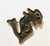 Here's a fine example of Mexican Modernism circa 1940s-1950s. This sterling brooch signed Cortes features a very Picasso-...