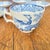 Antique Wood & Sons "Yuan" Pattern Blue and White Transferware Coffee & Tea Set - Mixed Demitasse and Teacup 9 pcs For Sale - Image 14 of 16