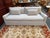 Restoration Hardware Restoration Hardware Belgian Slipcover Sofa For Sale - Image 4 of 14
