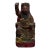 Antique 19th Century Chinese Carved Wood Seated Guardian Figure For Sale