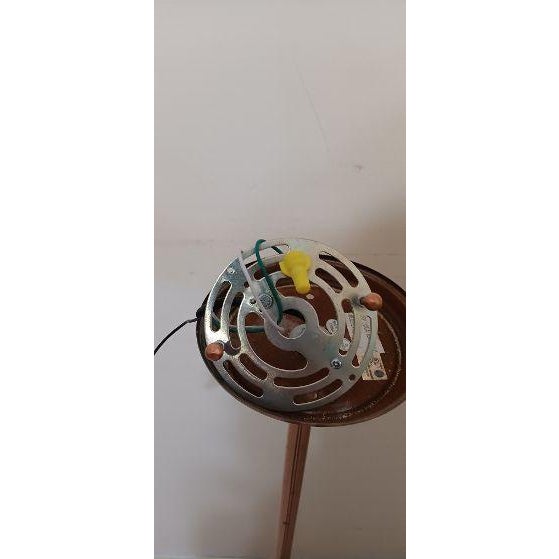 1990s 1990s Nautical Copper and Brass Pendant Light - Industrial Maritime Style For Sale - Image 5 of 6